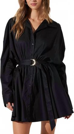 Astr Winica Dress In Black