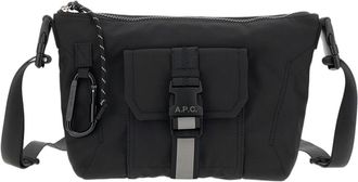 A.P.C. Technical Ripstop Fabric Crossbody Trek Bag