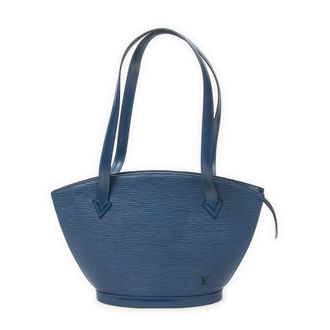 Louis Vuitton Pre-owned Womens St-Jacques Long Straps PM Shoulder Bag - Blue - One Size