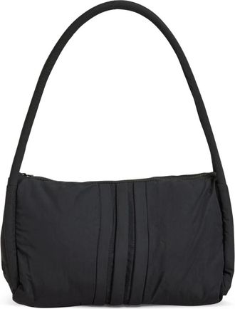 Yohji Yamamoto Gewatteerde Handtas - Dames - Schoudertassen - Zwart - ONE Size - Nylon - Tassen