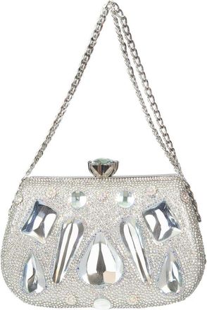 Lauren Lorraine Sammie Clutch in Silver at Nordstrom