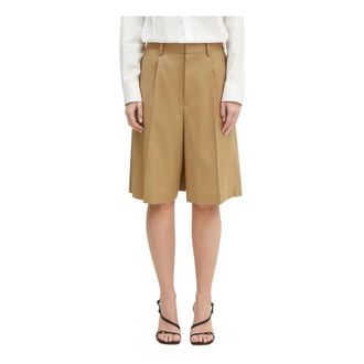Undercover Broek - Dames - Korte Broeken - Beige - XS - Korte Broeken