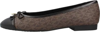 Michael Kors Schoenen, Dames, Bruin, 38 EU, Leer, Piper Flex Ballet
