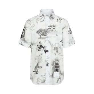 Thom Browne Heren, Overhemden, Veelkleurig, Maat: XL Katoen