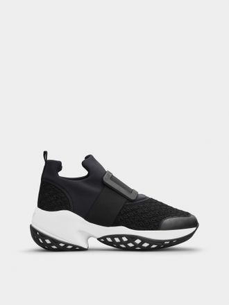 Roger Vivier Viv Run Man Sneakers in fabric