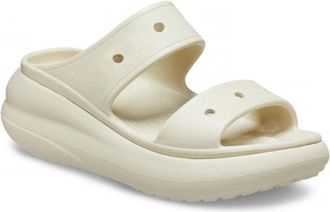 Crocs Classic Crush 207670-2Y2 Sandal Bone Slip On Platform JAX1188