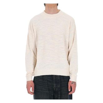 Isabel Marant Isabel Marant, Round-neck Knitwear, male, Beige, Size: L Achille Knitwear
