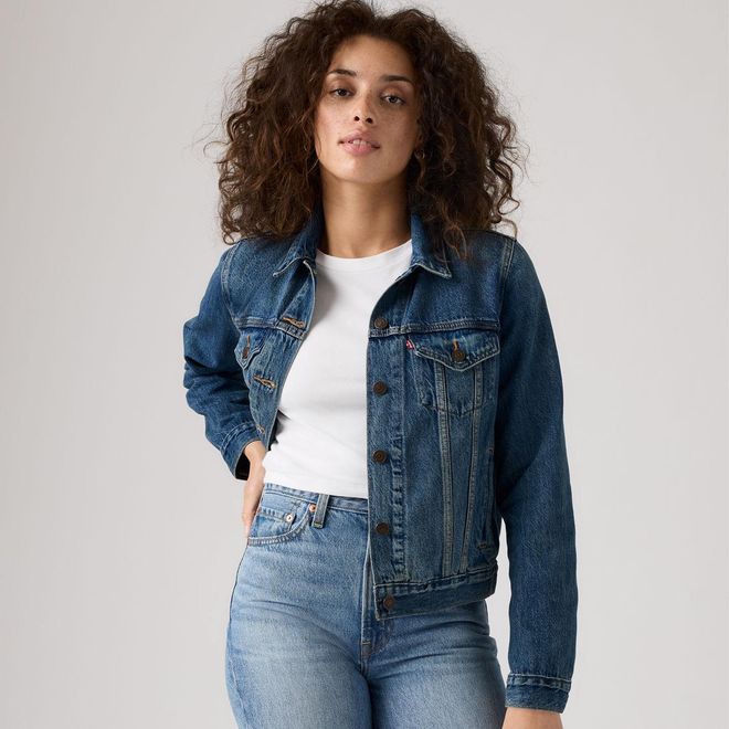 Original Trucker Jacket - Womens - 2XS - Blue
