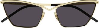 Saint Laurent Sunglasses Sl 637 003 Gold/Black Women