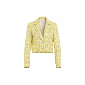 Liu Jo Mujer, Chaquetas, Amarillo, Talla: S