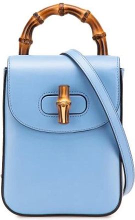 Gucci Pre-owned Mini Bags, female, Blue, Size: ONE SIZE Pre-owned Mini Bag