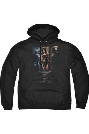 Gildan Batman V Superman 3 Phases Adult Pull Over Hoodie / Hooded Sweatshirt