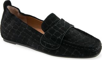 Gentle Souls Sophie Loafer in Black Suede at Nordstrom, Size 8.5