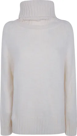 base Sweater Turtleneck Milk