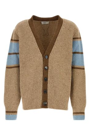 Ami Ami Multicolor Wool Blend Cardigan