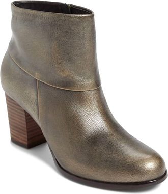 Cole Haan Womens Cassidy Boot In Black Metallic Brush Off