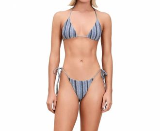 Devon Windsor Charlie Bikini Bottom In Atlantic