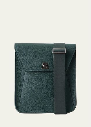 Akris Anouk Small Leather Messenger Bag