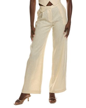 Bardot Geordy Hipster Linen Pant