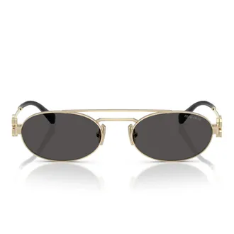 Miu Miu Sunglasses Mu54 Zs Zvn08 Z Gold/Dark Grey Women