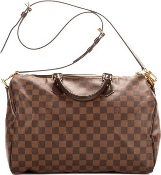 Louis Vuitton Borsa a tracolla Speedy 35 - Marrone