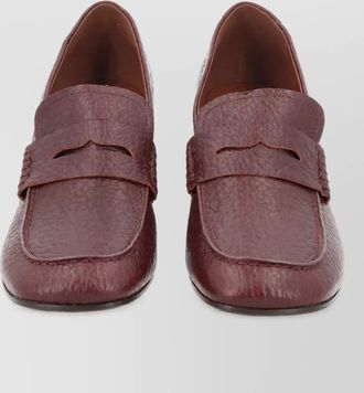 Dries Van Noten leather loafers
