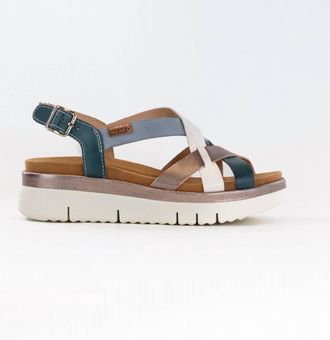 Pikolinos Womens Palma Backstrap Sandal In River