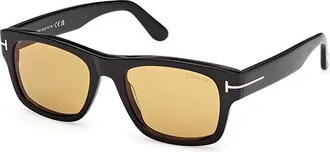 Tom Ford Smith-02 Brown Square Mens Sunglasses FT1303 01E 53