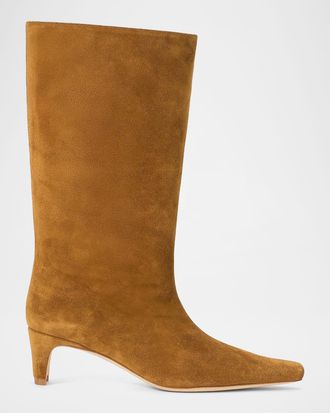 Staud Wally 55MM Suede Boots