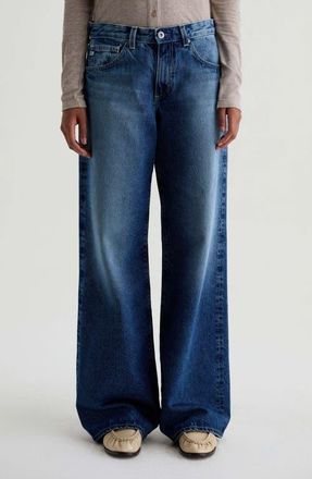 AG - Adriano Goldschmied Adria Low Rise Wide Leg Jeans in Ojai at Nordstrom, Size 33