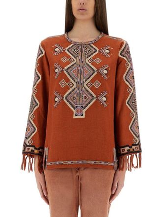 Isabel Marant Zelda Silk Top