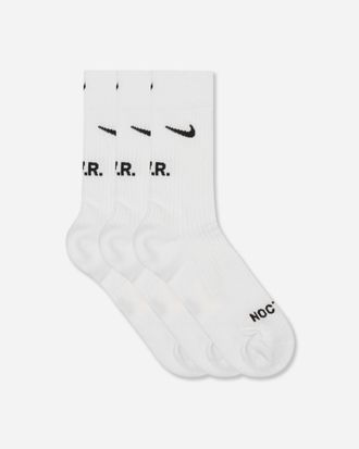 Nike NOCTA 3-Pack Crew Socks White