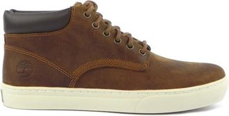 Timberland Bruine Nubuck Chukka Boots - Dames - Veterlaarzen - Bruin - 41 1/2 EU - Leer - Schoenen