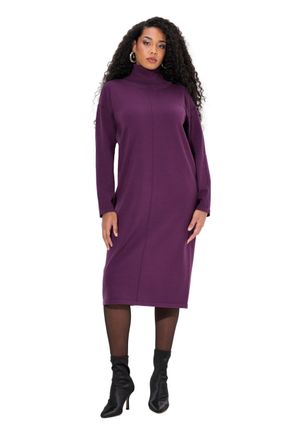 Ulla Popken Damen Body Plus Size - Bio Baumwolle Rippjersey