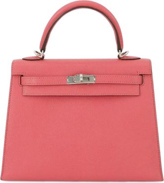 Hermès 2020 Chevre Mysore Kelly II Sellier 25 satchel - Rosa