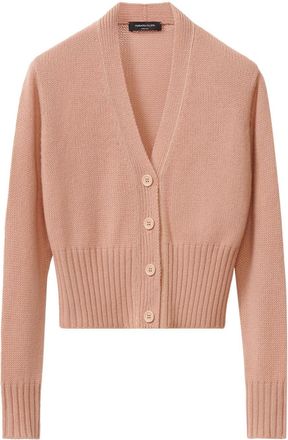 Fabiana Filippi cashmere cardigan - women - Cashmere - 48 - Pink