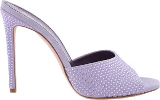 PARIS TEXAS Ladies Light Amethyst Hollywood 75 Mules