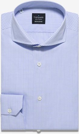 Giampaolo Kariertes Hemd mit italienischem Kragen