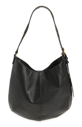 Rebecca Minkoff Naomi Leather Hobo Bag in Black at Nordstrom