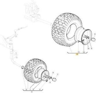 STIGA Sports Llanta 18starco+kenda K500e Original Stiga - 382680085/0