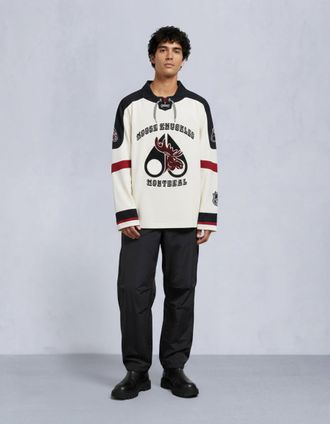 Moose Knuckles Mens Nhl X Moose Knuckles Team Polo
