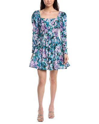 Tadashi Shoji Harlym Floral Print Mini Dress