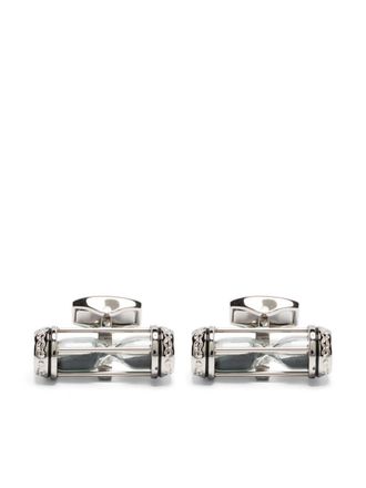 Tateossian Gemelli Sand Timer - Argento
