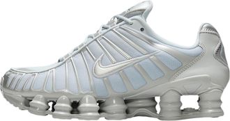 Nike Nike Womens W Shox Tl Sneakers, Pure Platinum/Smoke Grey/Metallic Silver, 13.5