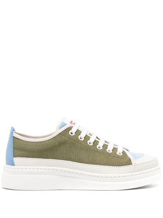 Camper Runner Up Twins panelled snakers - Groen