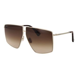 Max Mara Silver Metal Womens Sunglasses