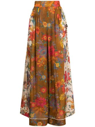 Zimmermann Pantaloni Ginger Relaxed - Toni neutri