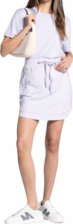 Thread & Supply Kim Crew Neck Tee In Lilac