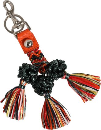 Dolce & Gabbana Clasp Finder Key Case - Orange