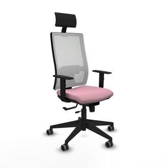 Piqueras y Crespo Silla De Oficina Con Cabecero Piqueras Y Crespo 1d066g1 Rosa